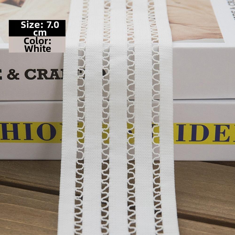 3/5/7cm Wide Decorative Ribbons For Crafts 5 Yards Length Trims And Embellishments For Sewing