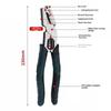 Elbow Wire Cutter High-carbon Steel Wire Stripper Multi-functional Cutting Plier  for Home Repair