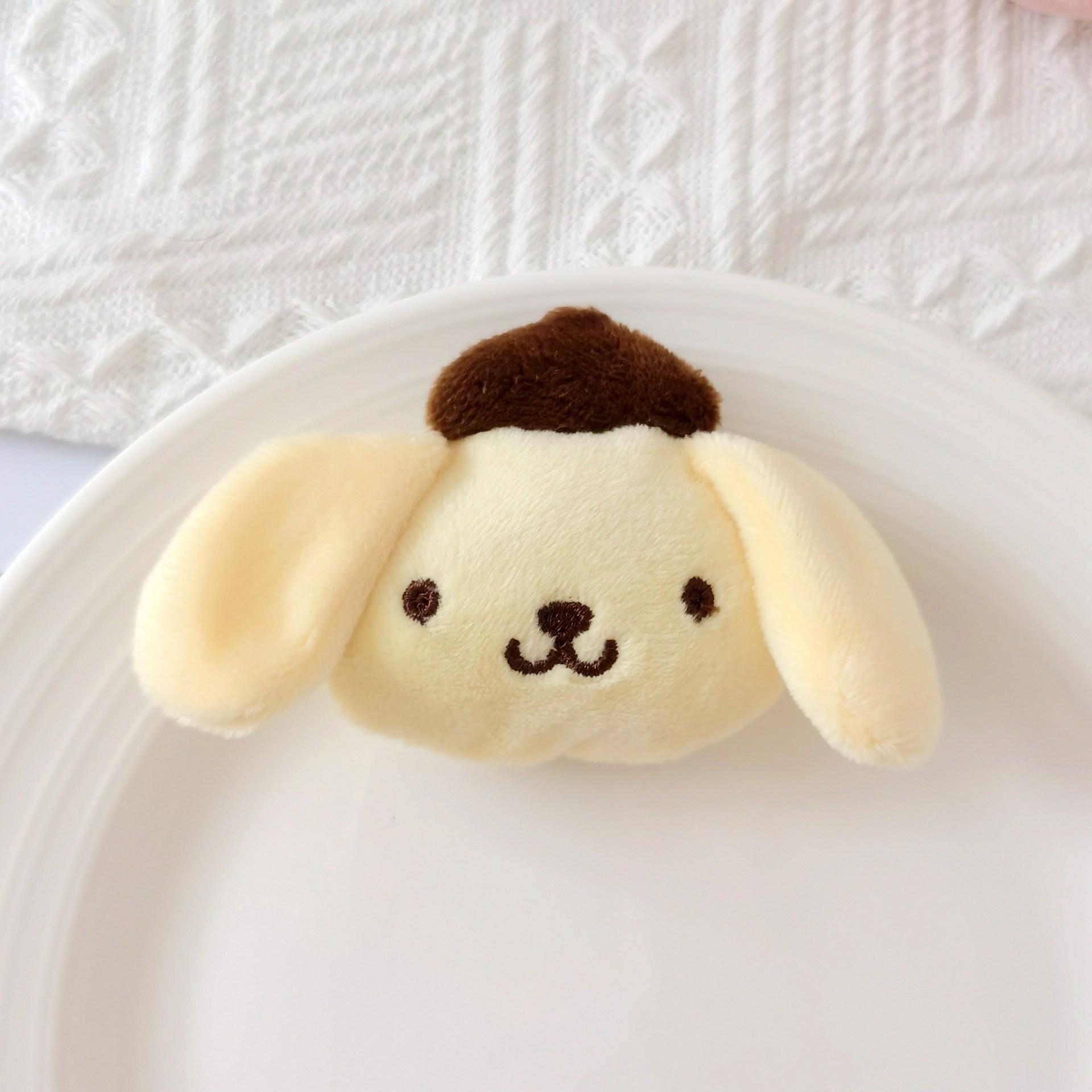 

Sanrio My Melody & Cinnamoroll Плюшевая повязка на голову, брошь и подвеска для сумки Brooch