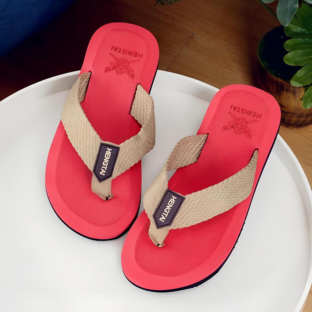 Žabky Pánské letní pantofle, Outdoorové neklouzavé módní páry, Pánské svrchní plážové boty, letní trendové sandály na nohy s klipem