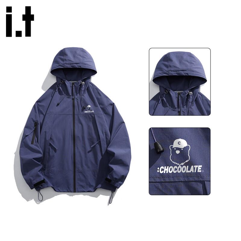 

CHOCOOLATE Men s American Style Windbreaker Jacket XL