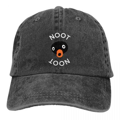 Noot Noot Pingu Baseball Caps Vintage Distressed Denim Penguin Cap Unisex Outdoor Activities Gift Caps Hat