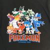 Fineplus Kurzarm Pokemon SV Partner und Mückenschutz T-Shirt, Feuchtigkeitstransportierend, Schnelltrocknend, Antibakteriell, Geruchsresistent,