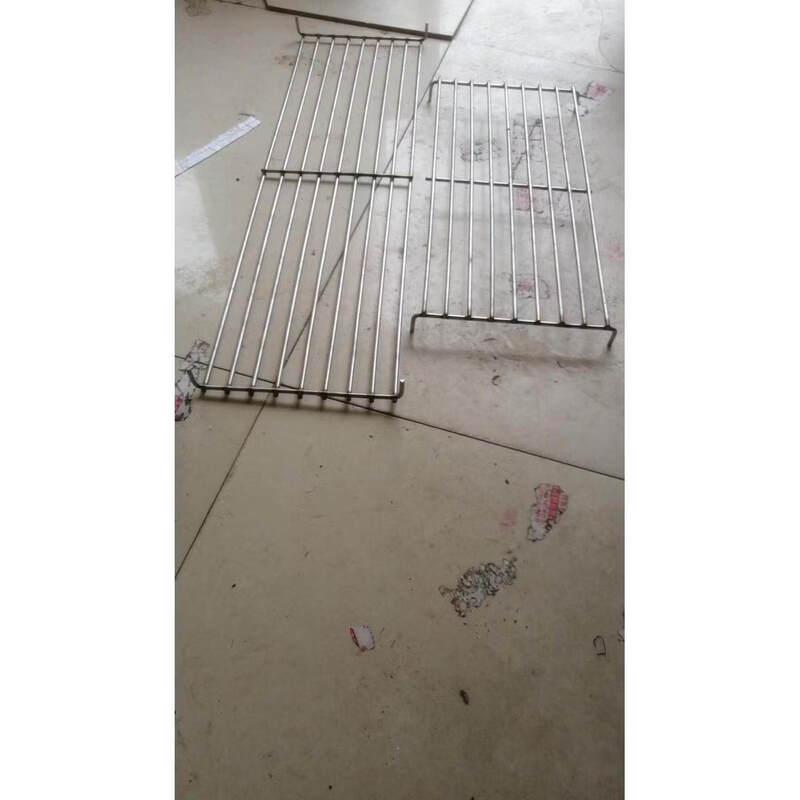 

Yuzhuxun Stainless Steel Rectangular BBQ Grill Net