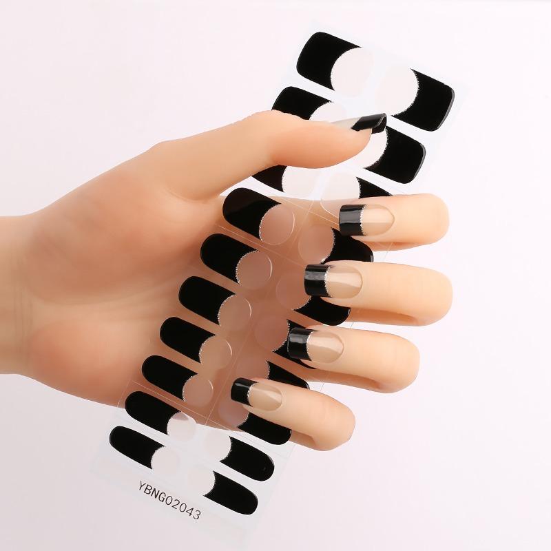 Semi-curing Light Therapy Nail Stickers Gel Nail Stickers Semi-curing Light Lamp Nail Stickers Harden, Last Long and Are Waterproof