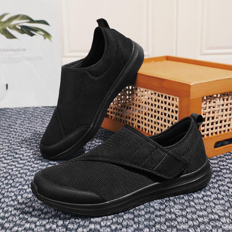 Neue Frühling Damen Weite Füße Geschwollenes Gehen Freizeitschuhe Zehenabweichung Anpassen Weiche Alte Schuhe Diabetiker Herrenschuhe