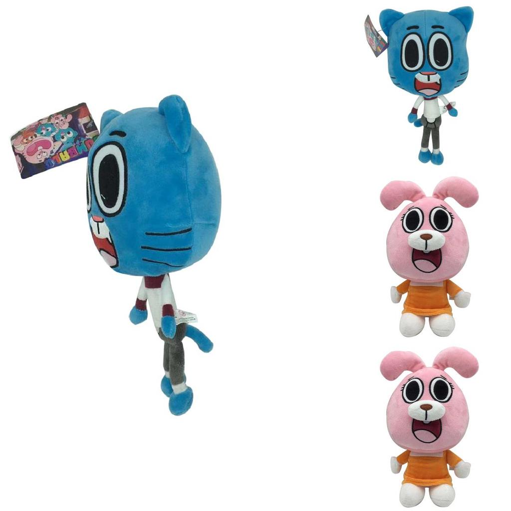 Ultra Soft 9.84" The Amazing World Of Gumball Darwin Plush Toy Perfect For Kids