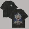 Unisex One Piece Vintage Washed Graphic T Shirt Men Women Short Sleeve Tee Summer 2026 Y2k Streetwear Oversized Casual Tops