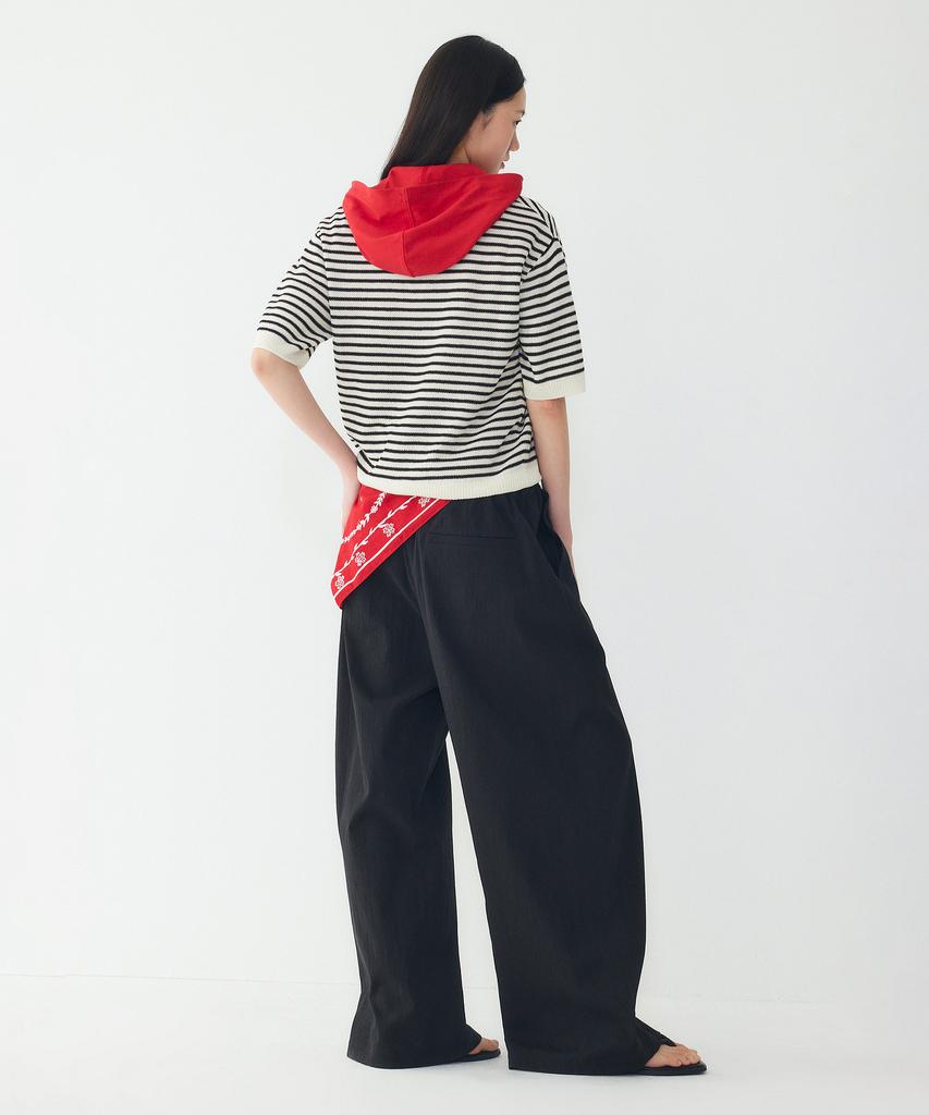 STUDIO TOMBOY Striped Collar Pullover_Ivory 9176352971