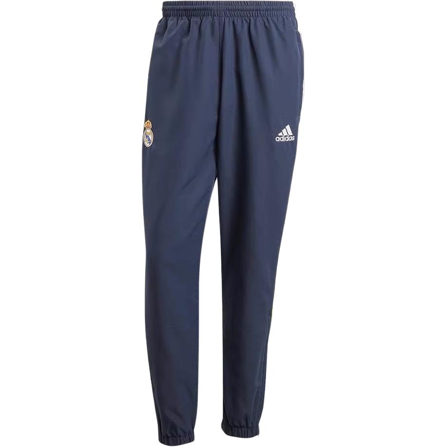 Adidas Logo Mid-Rise Cuffed Casual Pants Men Bottoms JF2592