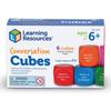 Learning Resources English Conversation Dice, Set of 6, LER7300, Authentic