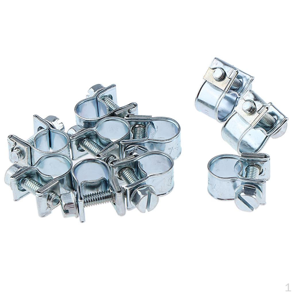 10 Clamps Fuel Line Clips