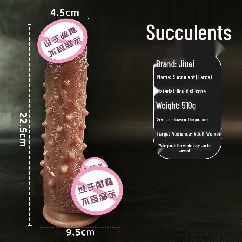 Vibrador de silicone realista: Brinquedo Adulto de Carne Macia para Mulheres