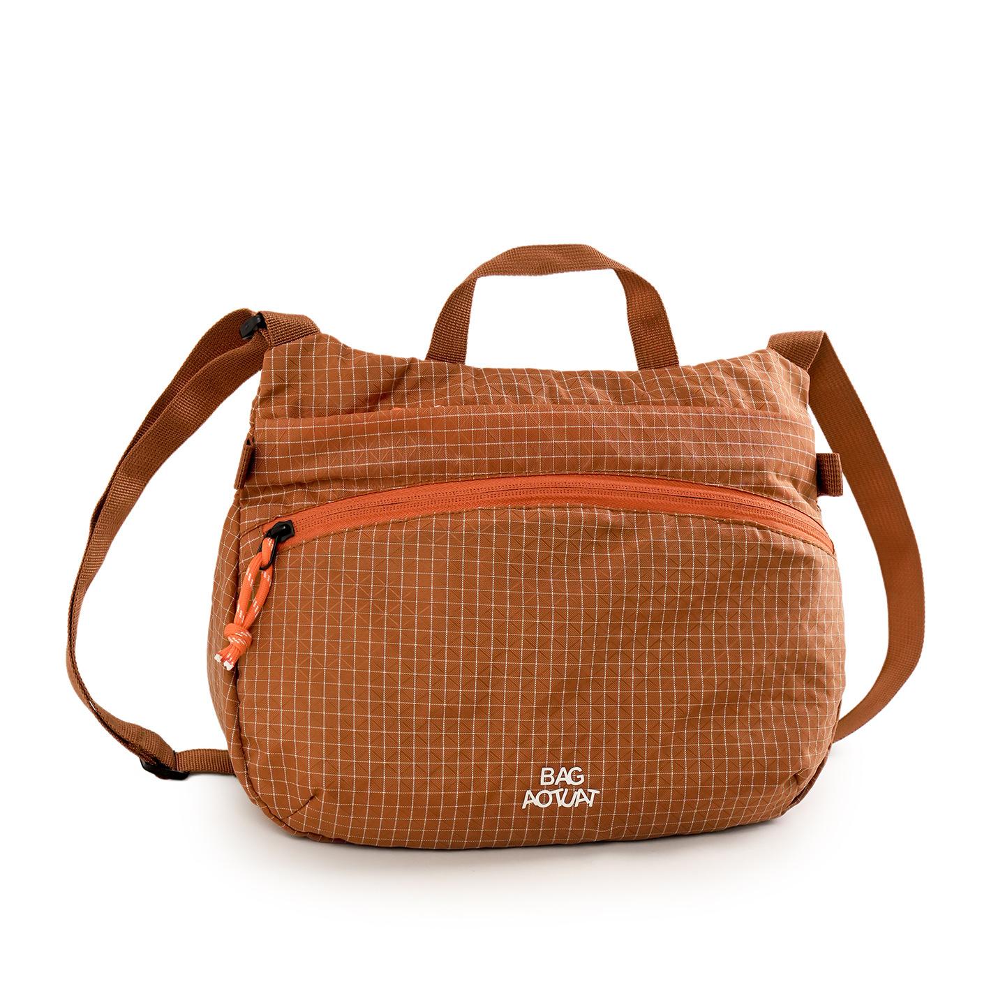 

2025 Autumn Crossbody Bag Shoulder Bag Trendy and Simple Commuter Shoulder Bag Large Capacity Shoulder Underarm Bag Women оранжевый