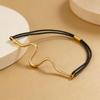 Adjustable Snake Armband Leather Rope Elastic Bracelet for Women