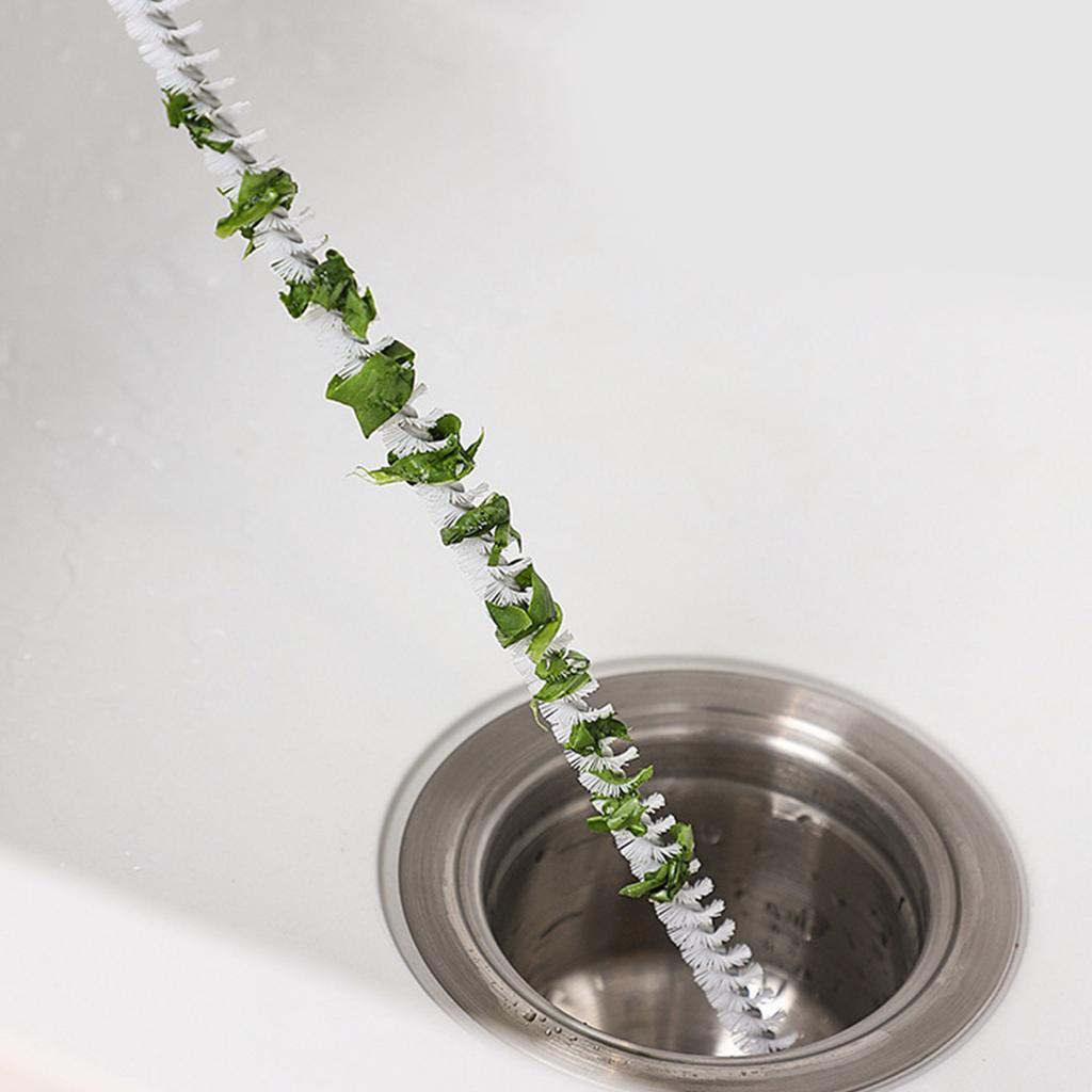 Sewer Drain Brush,Bendable Long Pipe Cleaner Flexible Sewer Cleaning Tool for Home Kitchen Sink,Shower Bathtub Hair Clog