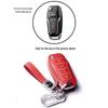 Universal Nappa Leather Key Cover for Honda, Toyota, Hyundai, Nissan - Car Modification Accessory