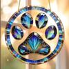 Acrylic Paw Print Suncatcher, Pet Memorial Window Art for Home Decor, Perfect for Home, Kitchen, Bedroom, Garden, Bathroom, Garage, Coffee Shop