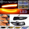 Dynamic Blinker For FORD Fiesta MK8   Mk7 08-17 LED Side Wing Flowing Turn Signal Light Side Lamp Arrow