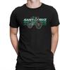 Green Men T Shirts Santa Bike Cruz Unique Tee Shirt Short Sleeve Crew Neck T Shirtss