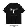 Strong Lifting Weights Shirt Woman Man Summer Oneck Breathable Graphic T Shirts Casual Simple S3xl Streetwear
