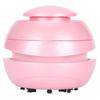 Desktop Vaccum Cleaner Home Office Portable Table Crumbs Scrap Dust Sweeper (Pink)