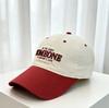 Embroidery Letter Baseball Cap Spring and Summer Color Matching Casual Student Couple Sports Foreign Breathable Female Cap