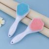 Silicone Cat Claw Facial Cleansing Brush with Long Handle for Makeup Removal