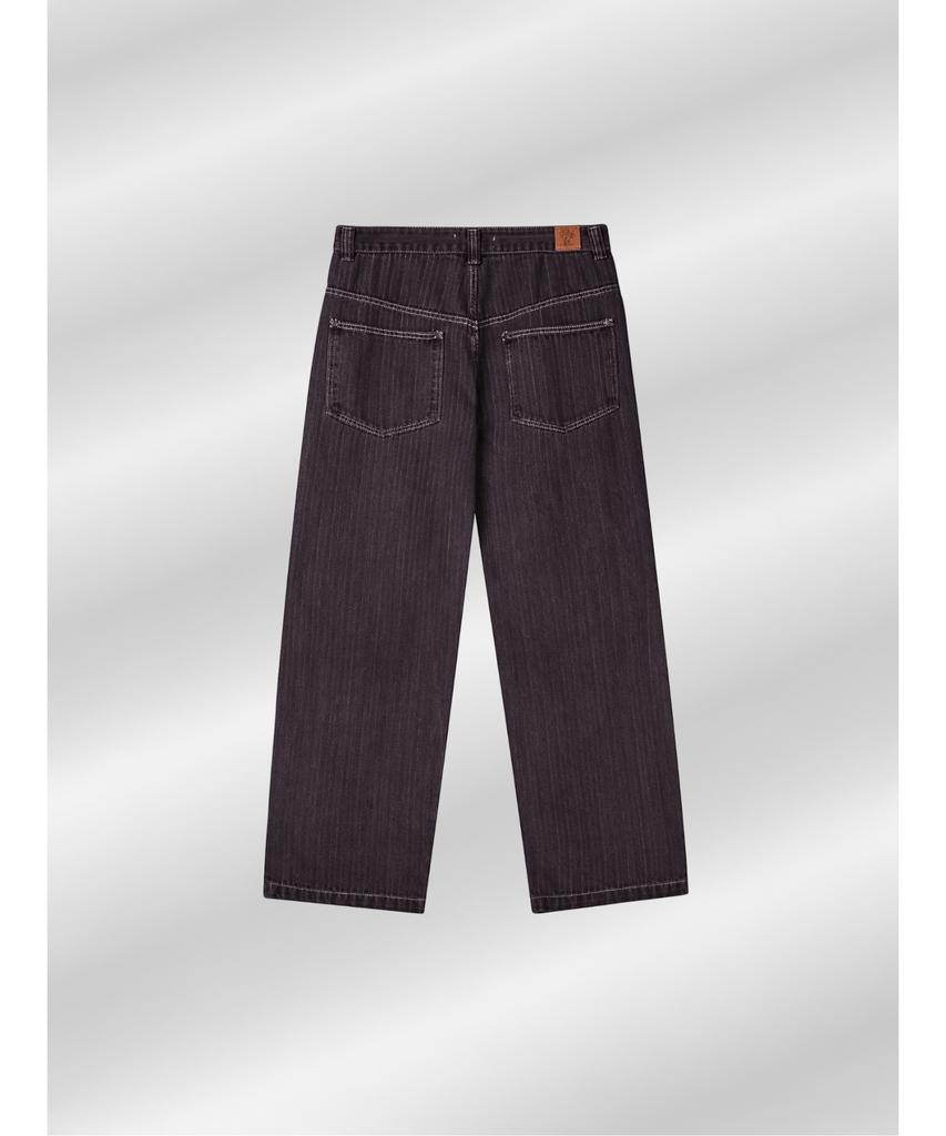 PARADIGMFILM [Ep.01] Dyed Herringbone Double Knee Pants (Burgundy)
