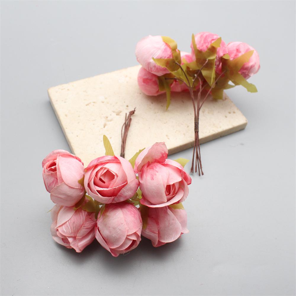 Seidenblütenknospen für Bastelarbeiten und Dekoration - Perfekt für Kränze, Kopfschmuck, Hochzeitsdekoration, Geschenke und mehr.