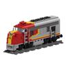 Santa Fe Super Chief Heavy Duty Zug Bausteine Set Eisenbahnschiene Steine für Kinder Erwachsene Spielzeug