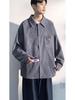 2025 Spring/Autumn Men's Thickened Japanese-Style Casual Long-Sleeve Shirt Jacket