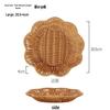 Youde Gewebter Kunst-Rattan Snack- und Obstkorb