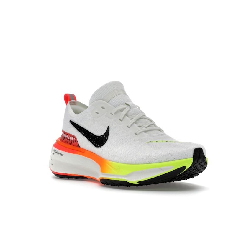 Nike ZoomX Invincible Run Flyknit 3 Pánské Bílá/Jasně Karmínová/Plátěná/Černá HF4915-100