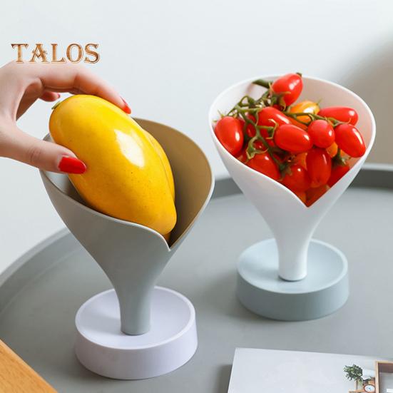 Talos plastikowy lejek Chopstick stojak spustowy owoce warzywa sitko półka dekoracja kuchenna