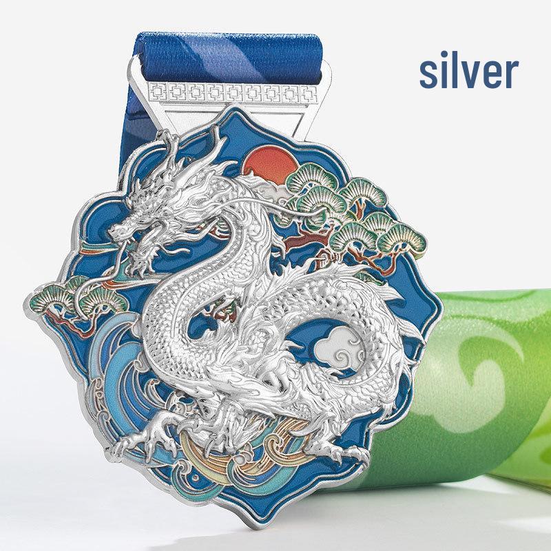 2025 Dragon Boat Festival Marathon Medal Pendant
