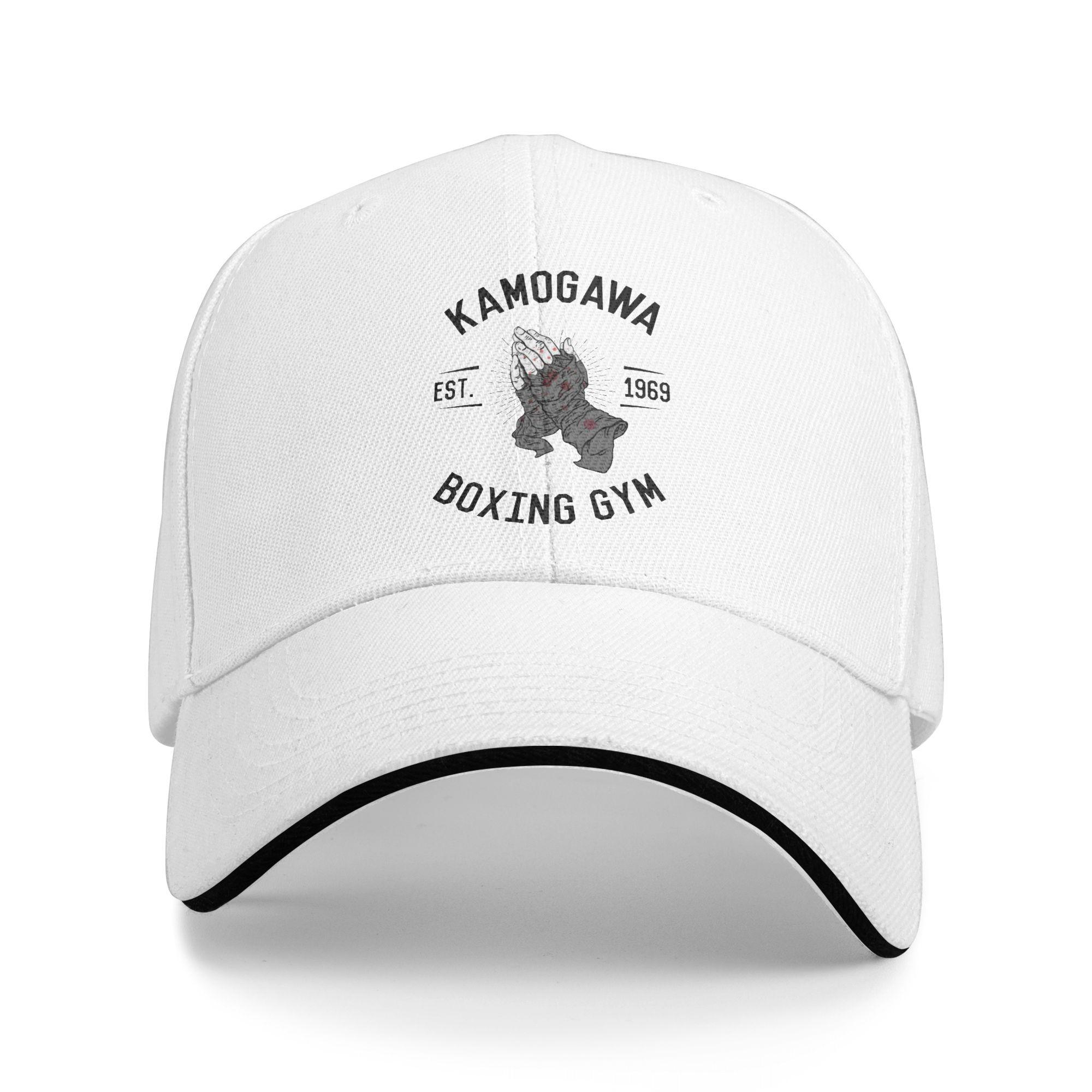 Vintage Kamogawa Boxing Gym Baseball Cap for WoUnisex Unisex Adjustable Hajime No Ippo KBG Dad Hat Sun Protection Snapback Hats One Size