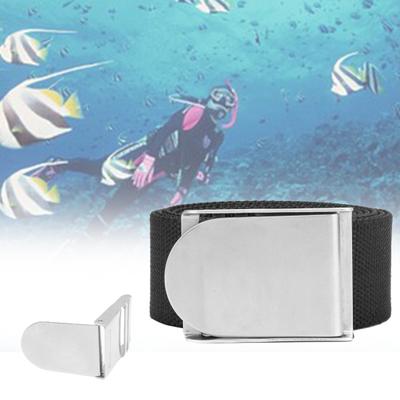 Belt Buckle Smooth Plain Surface User Friendly Stainless Steel Diving Weight Belt Buckle