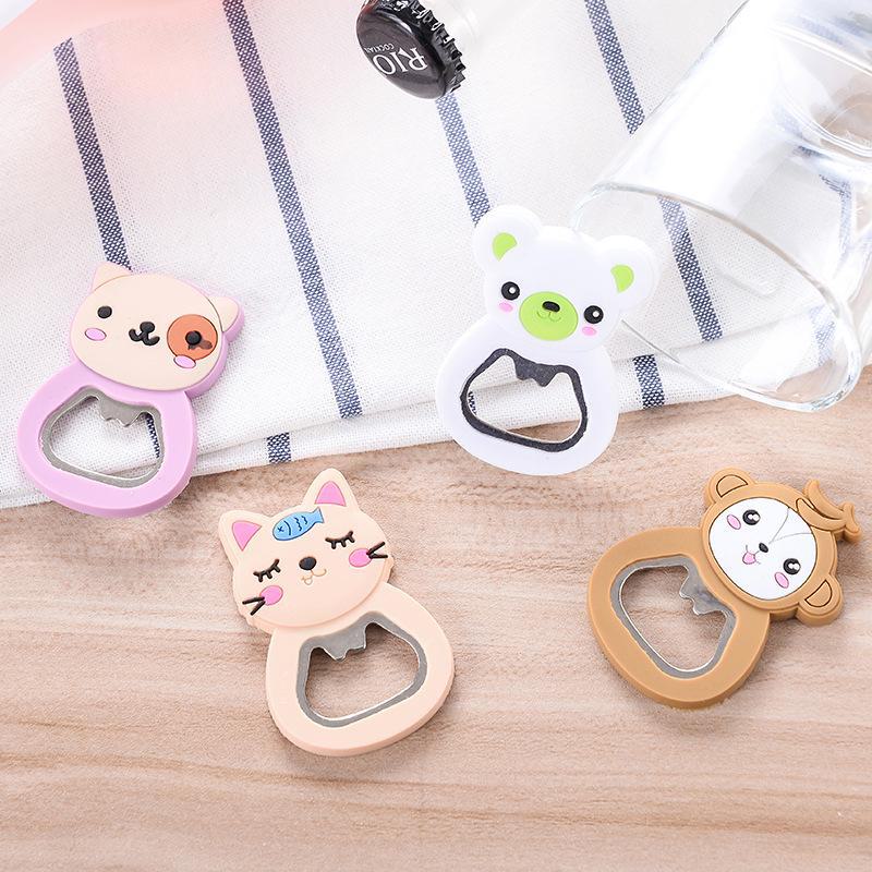Silicone Cartoon Multi-use Bottle Opener & Fridge Magnet