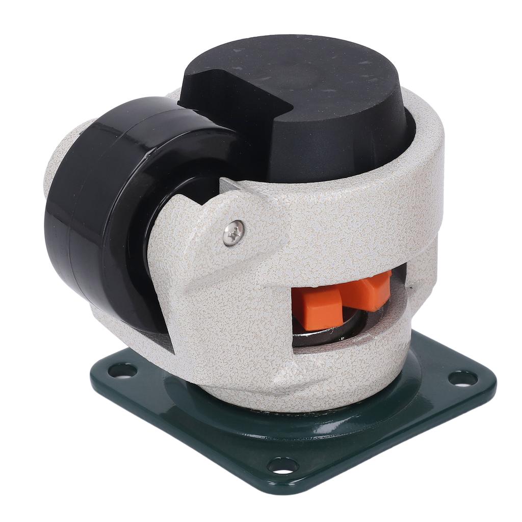 Leveling Stem Caster Heavy Duty Adjustable Wheel with Plate for Workbench Machine Equipment 62mm OD