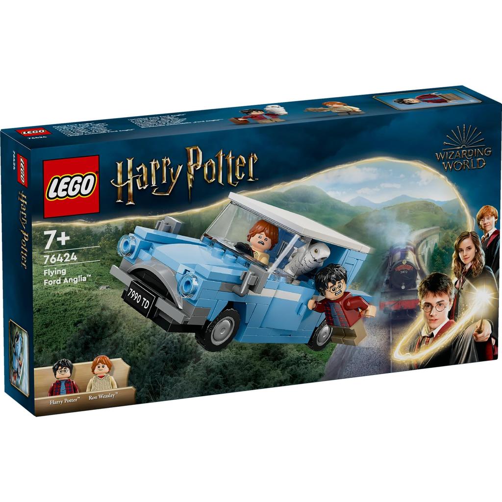 LEGO Harry Potter Flying Ford Anglia Toy Present Birthday Block Christmas Boys Girls Children 7 Years Old 8 Years Old 9 Years Old Elementary School