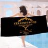 Yellowstone TV Show Microfiber Beach Towel Absorbent Quick Dry Soft Yoga Swimming Resort Mountain Climbing Towel