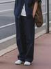 HAVE HAD City Summer Light Elastic Waist Pants (Navy)