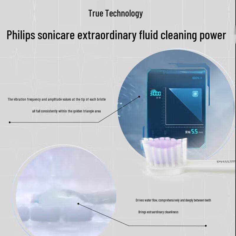 Philips SPA Sonic Electric Toothbrush HX2491/01 CN Plug (adapter Included)