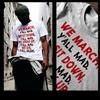 Black History T-Shirt We March Yall Mad Panafrican Melanin Roots Africa Pride
