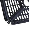 Oil Separator Air Fryer Grill Plate Square Air Fryer Tray  Dual Basket Air Fryer