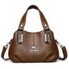 Women's Solid Color Shoulder Bag Middle-Aged and Elderly Mother Crossbody Bag