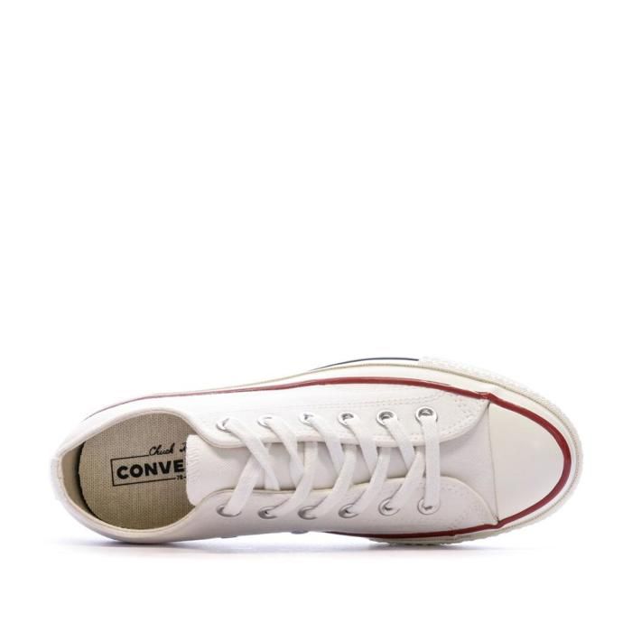 Converse Chuck 70 Ox Blanc Formateurs - CONVERSE - Vintage - Lacets - Textile - Blanc