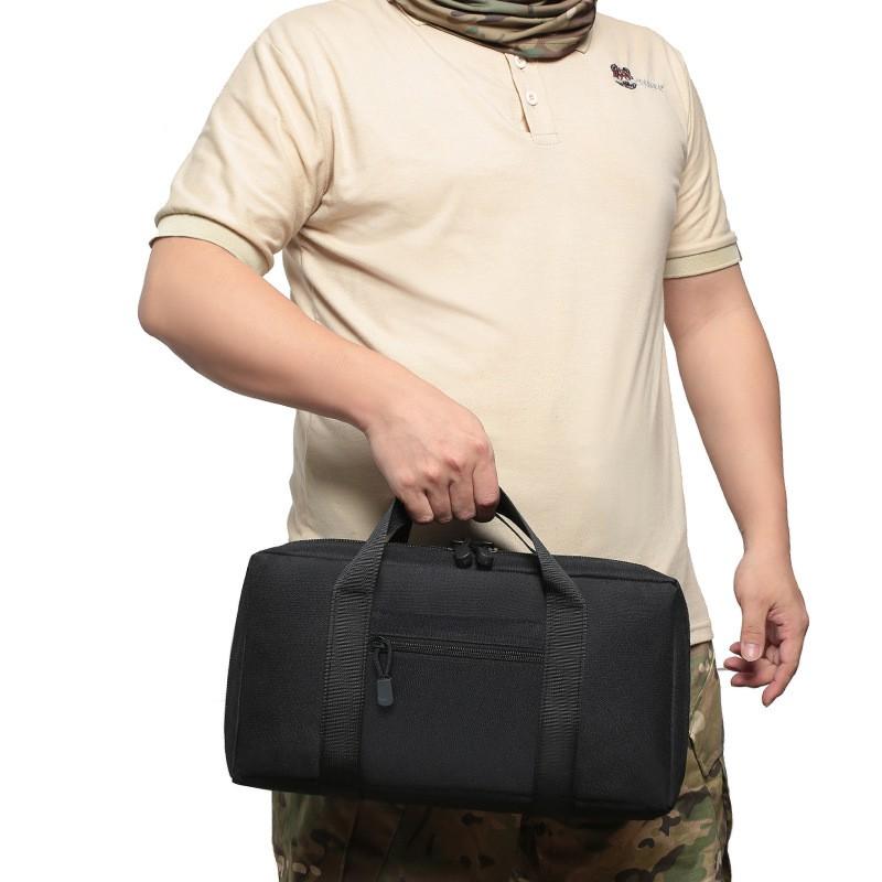 Tactical Outdoor Carry Bag Hiking Camping Hunting Gear Storage - Lightweight Durable Oxford Fabric Molle Compatible Utility
