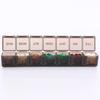 Seven-Day Pill Organizer: Morning, Noon, Night Portable Capsule Case with Large Capacity